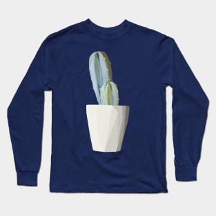 Geometrical Double Barrel Cactus Long Sleeve T-Shirt